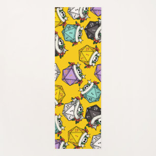 Tapis De Yoga Motif de jeu de dés D20