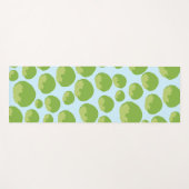 Tapis De Yoga Motif de laitue (Devant (Horizontal))