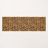 Tapis De Yoga Motif de Leopard Poster de animal (Devant (Horizontal))
