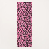 Tapis De Yoga Motif de léopard rose Poster de animal (Devant)