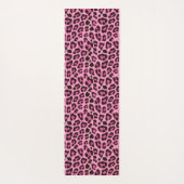 Tapis De Yoga Motif de léopard rose Poster de animal (Dos)