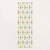 Tapis De Yoga Motif De Llamas, Cute Llamas, Alpacas, Cactus (Dos)