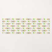 Tapis De Yoga Motif De Llamas, Cute Llamas, Alpacas, Cactus (Devant (Horizontal))