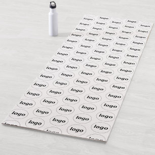 Tapis De Yoga Motif de logo simple pour promotion commerciale