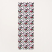 Tapis De Yoga Motif de lunettes de hibou (Devant)