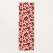 Tapis De Yoga Motif de marguerite réversible (Dos)