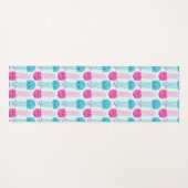 Tapis De Yoga Motif de méduses, Mignonne méduse, Sea Animaux (Devant (Horizontal))