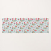 Tapis De Yoga Motif de Noël Gnome (Dos (Horizontal))