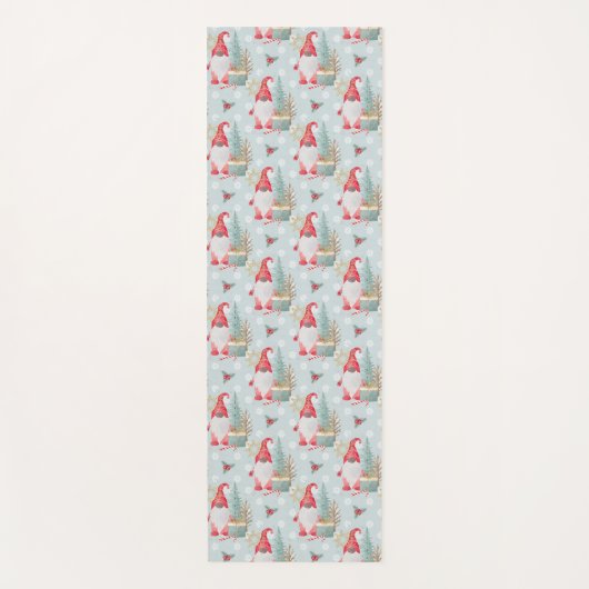 Tapis De Yoga Motif de Noël Gnome (Devant)