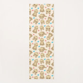 Tapis De Yoga Motif De Parfums, Mignons Parfums, Coeurs (Devant)