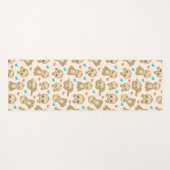 Tapis De Yoga Motif De Parfums, Mignons Parfums, Coeurs (Devant (Horizontal))