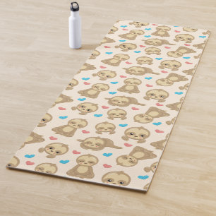 Tapis De Yoga Motif De Parfums, Mignons Parfums, Coeurs