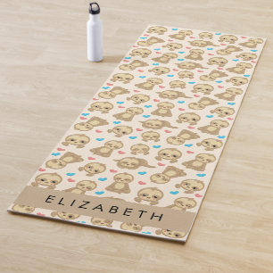 Tapis De Yoga Motif De Parfums, Mignons Parfums, Coeurs, Votre N