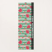 Tapis De Yoga Motif de pastèque (Dos)