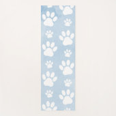 Tapis De Yoga Motif De Pâtes, Patrouilles Blanches, Aquarelles,  (Devant)