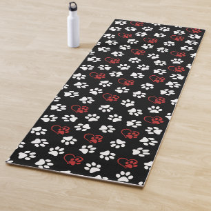 Tapis De Yoga Motif De Pâtes, Patrouilles Blanches, Patrouilles