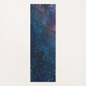 Tapis De Yoga Motif de peinture de Parties scintillant Galaxy Ab (Devant)