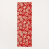 Tapis De Yoga Motif de snowflakes (Dos)
