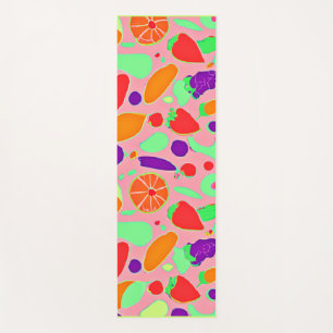 Tapis De Yoga Motif de spectre coloré fruité