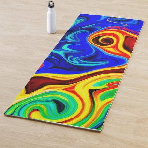 Tapis De Yoga Motif de style vif