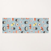 Tapis De Yoga Motif de sushi (Devant (Horizontal))