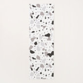 Tapis De Yoga Motif de Terrazzo monochromatique (Dos)