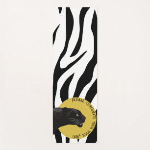 Tapis De Yoga Motif de tigre dans Vector