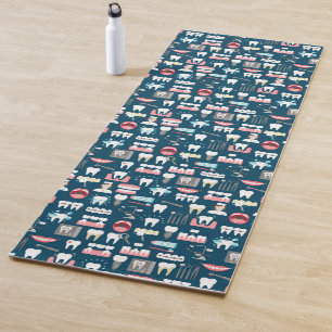 Tapis De Yoga Motif dentaire de bureau de clinique