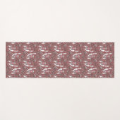 Tapis De Yoga Motif drôle de lamas (Devant (Horizontal))
