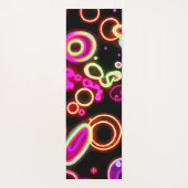Tapis De Yoga Motif dynamique Neon Glow (Dos)