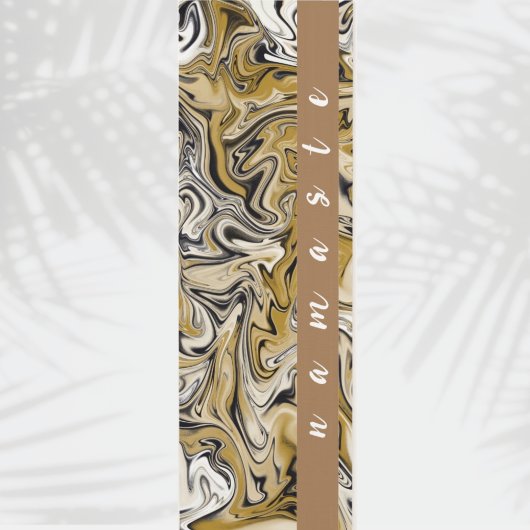 Tapis De Yoga Motif en marbre Namaste