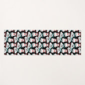 Tapis De Yoga Motif en verre de grenouille (Devant (Horizontal))