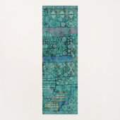 Tapis De Yoga Motif Ethno Abstrait - Folklore Art 2 (Devant)