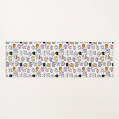 Tapis De Yoga Motif face chats Whimsical (Devant (Horizontal))