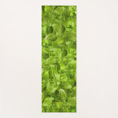 Tapis De Yoga Motif Feuille Basil (Devant)