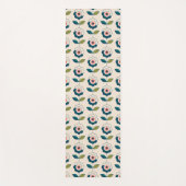 Tapis De Yoga Motif Fun Jardin Retro (Devant)