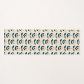 Tapis De Yoga Motif Fun Jardin Retro (Devant (Horizontal))