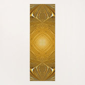 Tapis De Yoga Motif Gold Metal (Dos)
