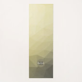 Tapis De Yoga Motif gris clair gris foncé (Devant)