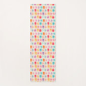 Tapis De Yoga Motif grunge de dent (Devant)