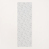 Tapis De Yoga Motif heureux de dents (Devant)