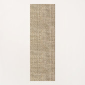 Tapis de yoga motif jute (Devant)