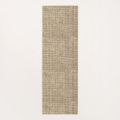 Tapis de yoga motif jute (Dos)