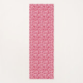 Tapis De Yoga Motif léopard rose (Devant)