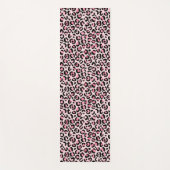 Tapis De Yoga Motif léopard rose chic (Devant)