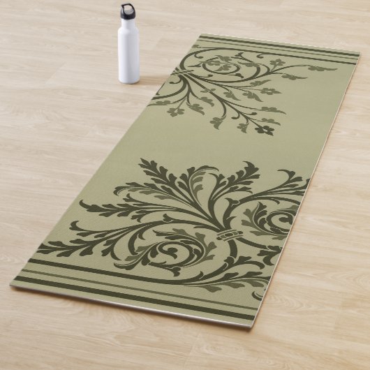 Tapis De Yoga Motif médiéval (En situation)