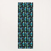 Tapis De Yoga Motif moderne du milieu du siècle (Dos)