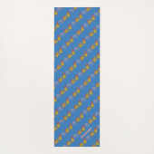 Tapis De Yoga Motif moderne et brillant personnalisé (Dos)