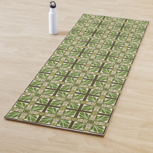Tapis De Yoga Motif Palm I non incorporé (En situation)
