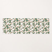 Tapis De Yoga Motif papillon bleu dégradé (Devant (Horizontal))